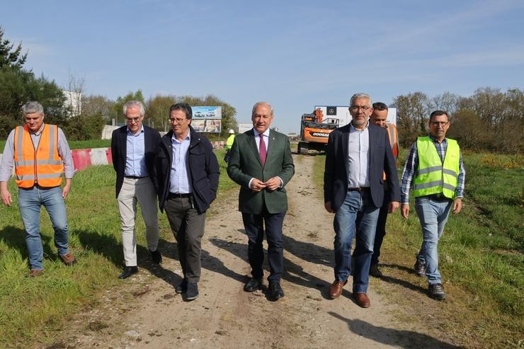 Inicio das obras da Avenida Infanta Elena en Lugo 