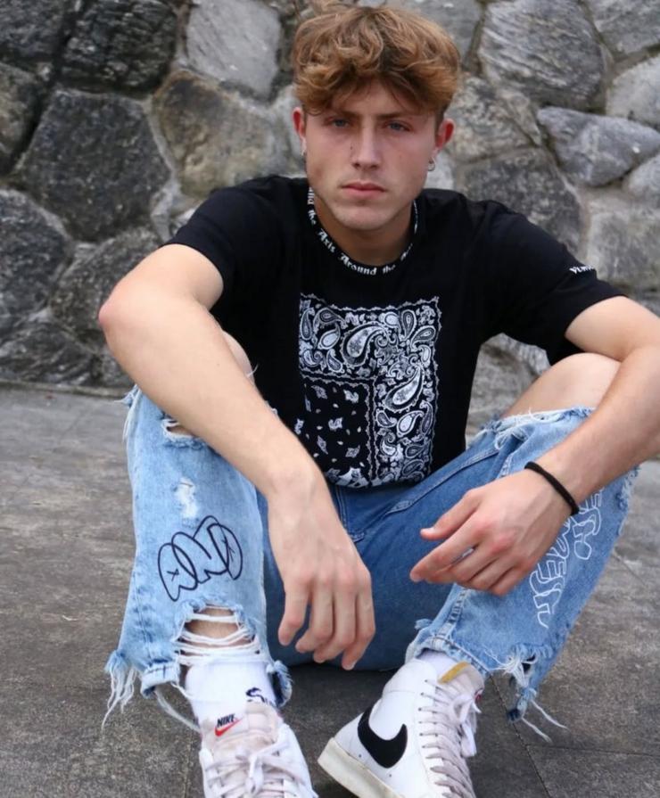 Lucas Rey, creador de contido en galego en Tik Tok / Instagram @lucasreyy_