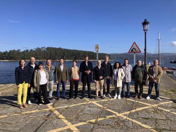 Alcaldes e portavoces do PSOE lanzan un manifesto en defensa dos sectores produtivos fronte ao proxecto de Altri / PSDEG 