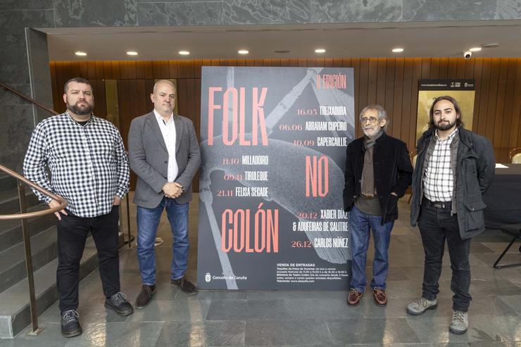 Presentación do ciclo Folk no Colón. ANDY PÉREZ / Europa Press