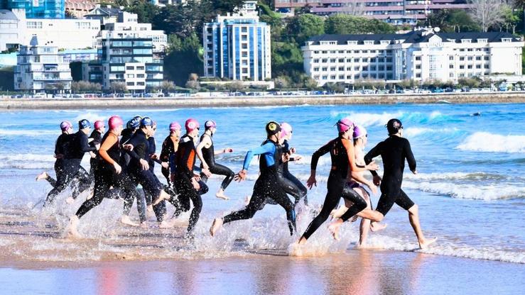 Proba da Spanish Spring Beach Cup. FEDERACIÓN CÁNTABRA DE SALVAMENTO E SOCORRISMO / Europa Press