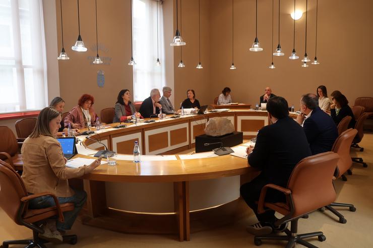 Reunión da Xunta de Portavoces. PARLAMENTO DE GALICIA 