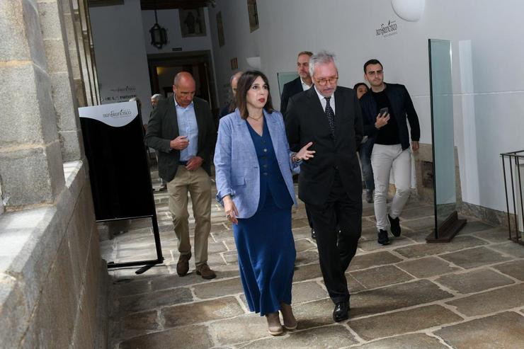 A conselleira de Economía, María Jesús Lorenzana, na presentación do V Edición do Atlas Galego da Empresa Comprometida. XUNTA / Europa Press