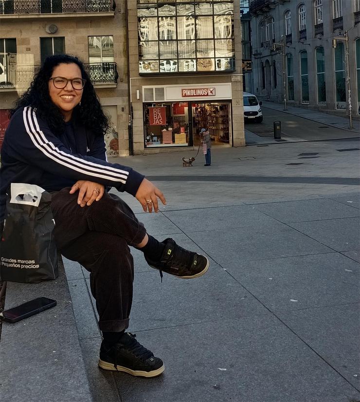 Yasmín, diagnosticada de autismo aos 36 anos / Cedida