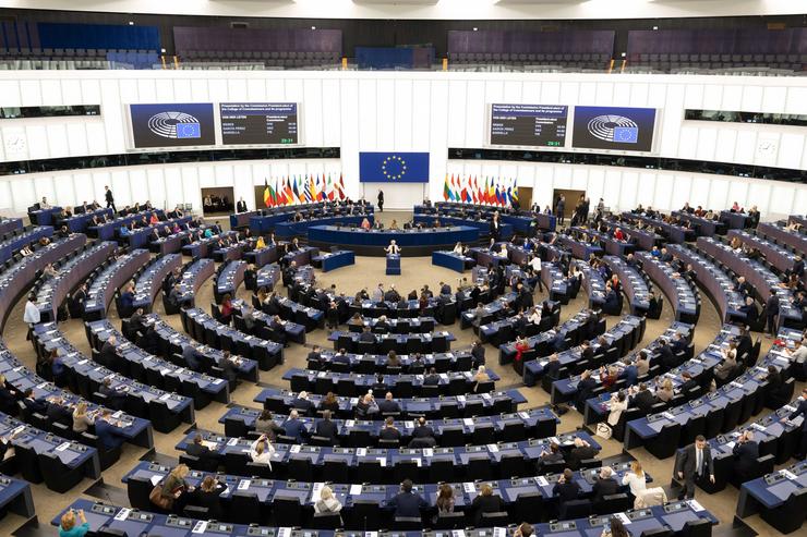 Arquivo - Vista xeral do acto de presentación do equipo da Comisión Europea ante a Eurocámara, a 27 de novembro de 2024, en Bruxelas (Bélxica).. Comisión Europea - Arquivo / Europa Press