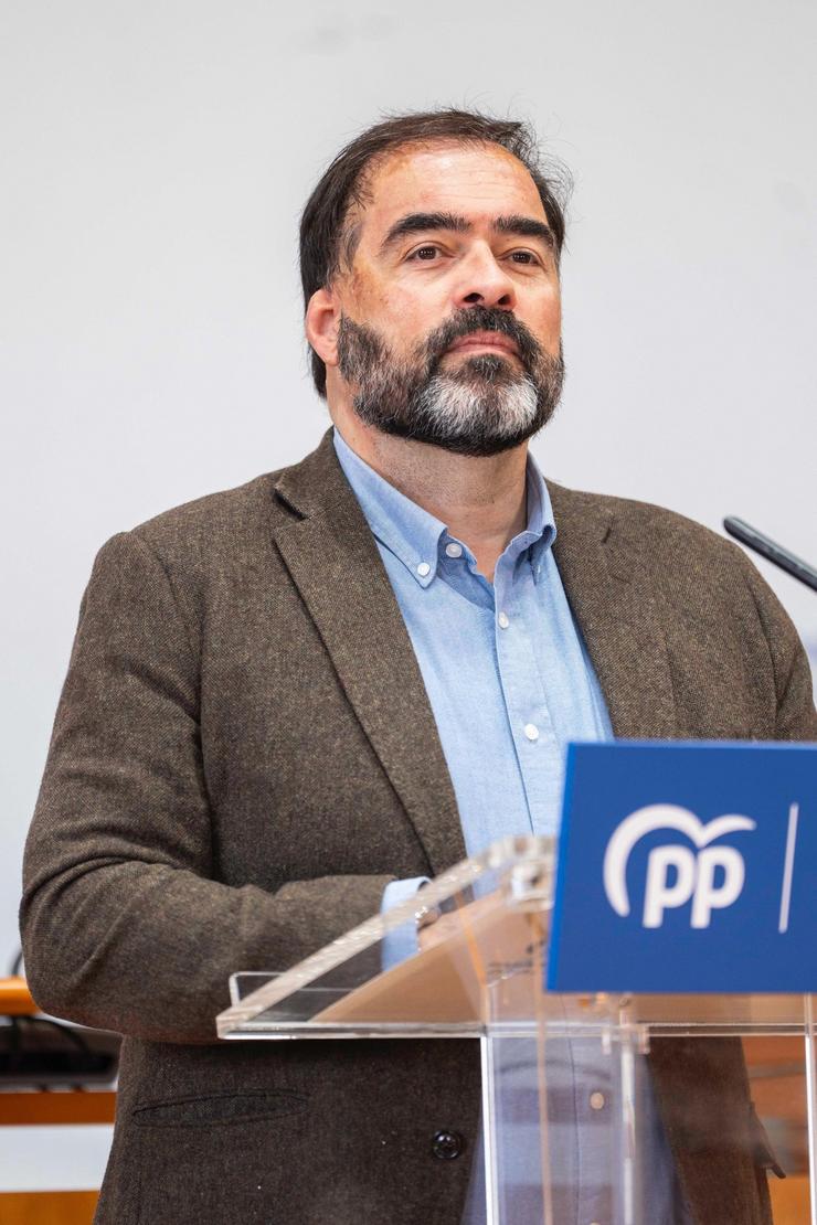 O portavoz parlamentario do PPdeG, Alberto Pazos / PPDEG 