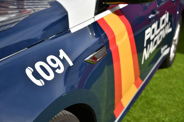 Coche da Policía Nacional.. POLICÍA NACIONAL 
