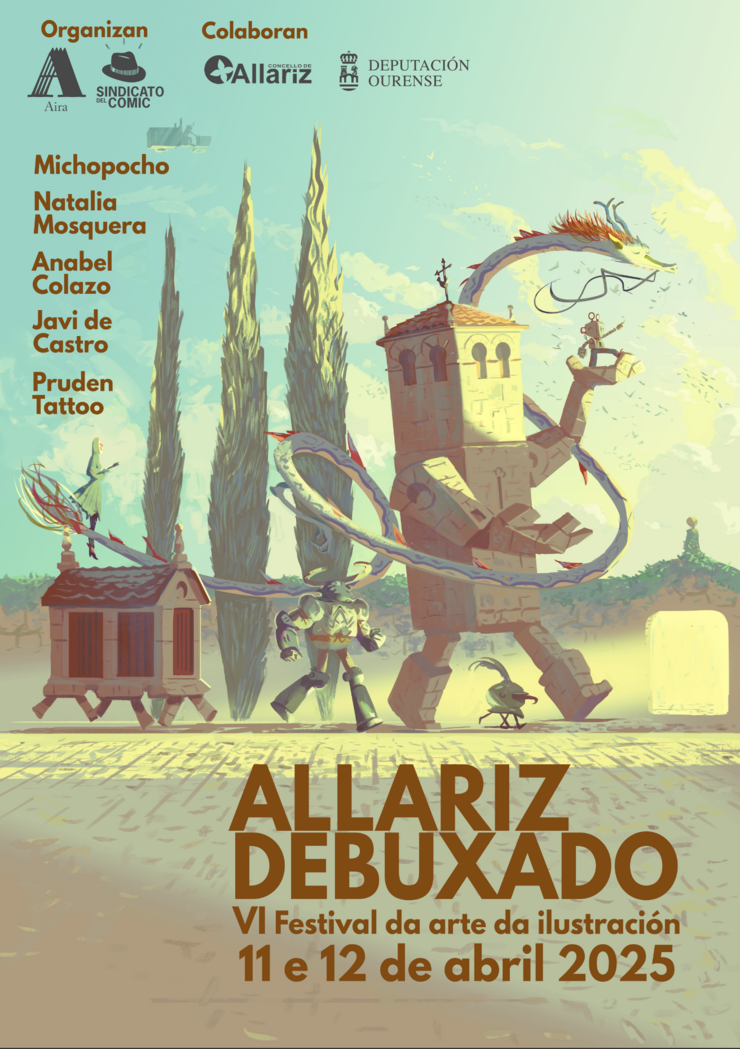 Cartel do 'Allariz Debuxado'
