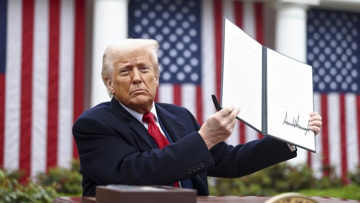 Trump e os seus aranceis 