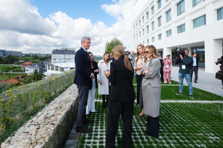 Acto de entrega da residencia pública de maiores en Eirís, na cidade da Coruña / DAVID CABEZÓN @ XUNTA