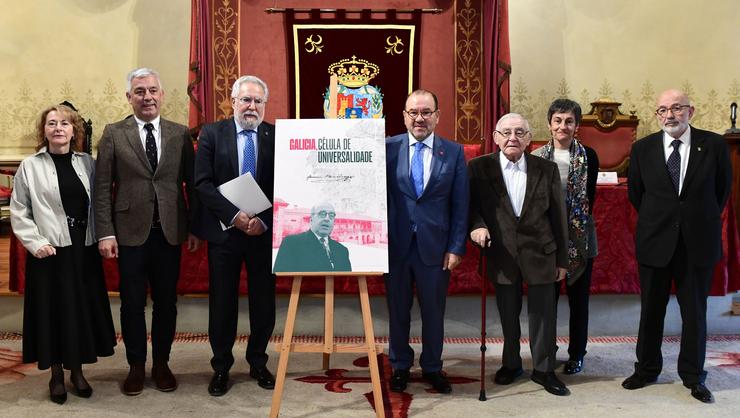Presentación da Cátedra Otero Pedrayo, na USC.. SANTI ALVITE 