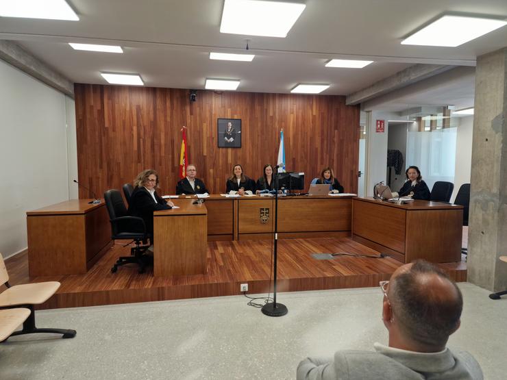 Imaxe do condenado durante o xuízo. 