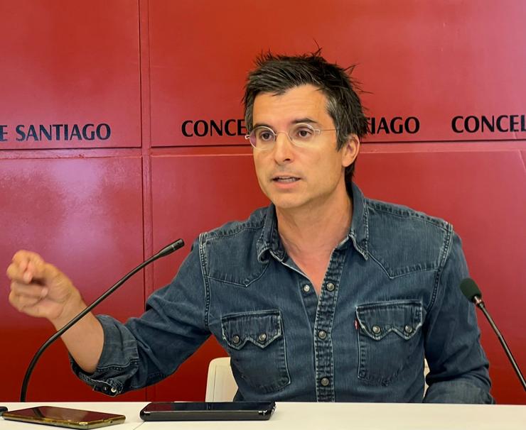 O líder do PP de Santiago, Borja Verea.. PP DE SANTIAGO / Europa Press