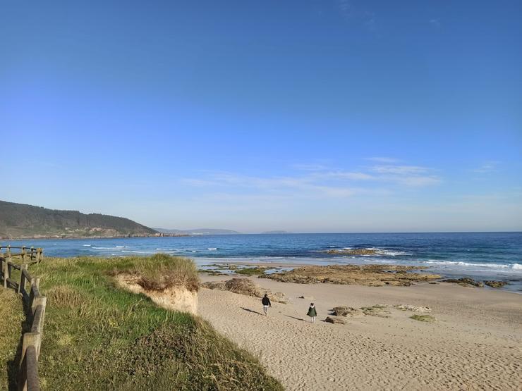 Imaxe da praia de Razo, en Carballo / Europa Press