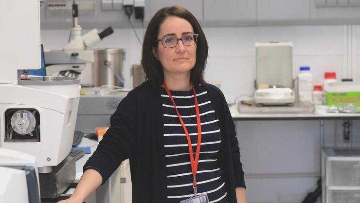 A investigadora da USC María Giménez López / CIQUS