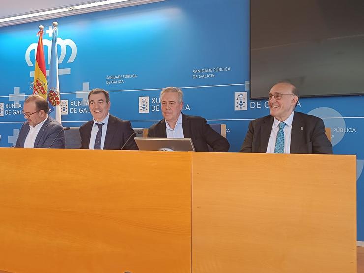 Rolda de prensa tras a reunión do Consello de Docencia Clínica / Europa Press
