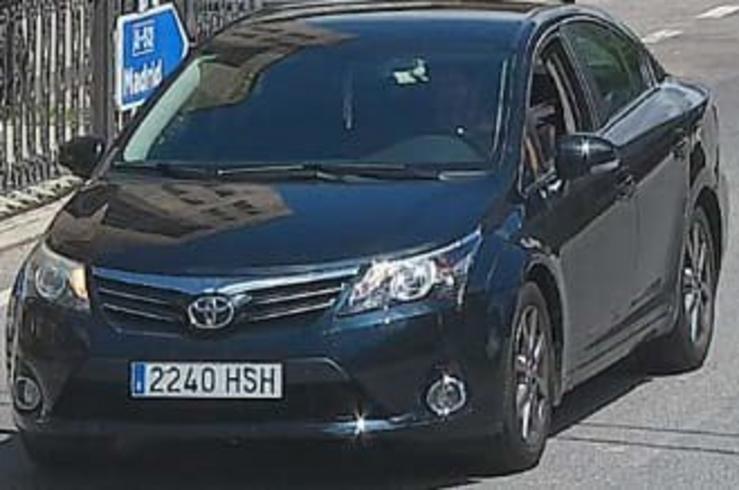 Vehículo do home desaparecido o pasado 7 de maio en Taboadela (Ourense). GARDA CIVIL / Europa Press