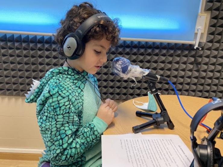 Radio no CEIP Plurilingüe da Torre Cela en Bueu 