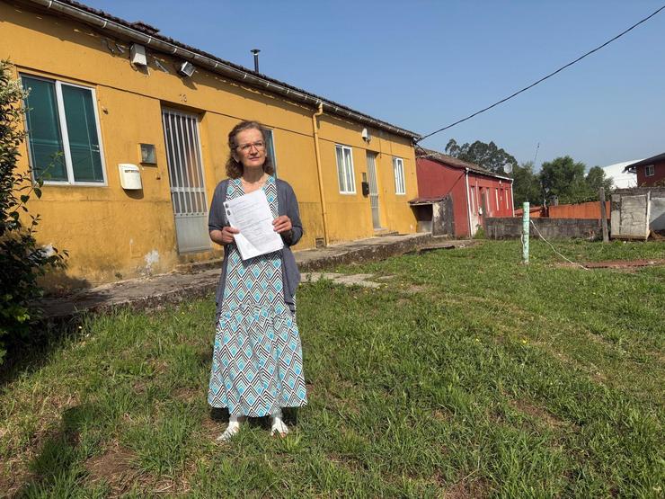 Imaxe da afectada pola decisión da Comunidade de Montes de Cabral de querer quedar con catro vivends / PLATAFORMA AFECTADOS COMUNIDADES DE MONTES / Europa Press