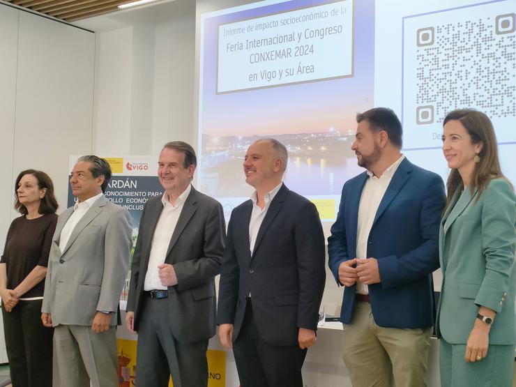 Presentación do informe de impacto socioeconómico da feira e congreso de Conxemar 2024 / Europa Press