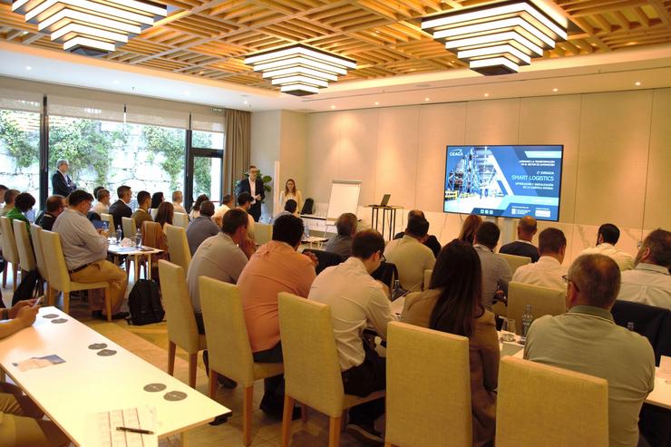 Taller sobre loxística intelixente organizado polo Clúster de Empresas de Automoción de Galicia (Ceaga) en Vigo.. CEAGA 