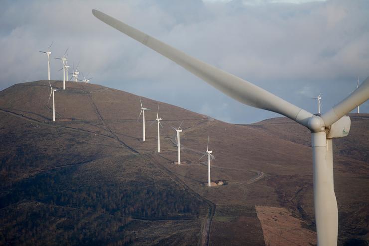 Arquivo - Un parque eólico, a 28 de marzo de 2025, en Muras, Lugo. Carlos Castro - Europa Press - Arquivo / Europa Press