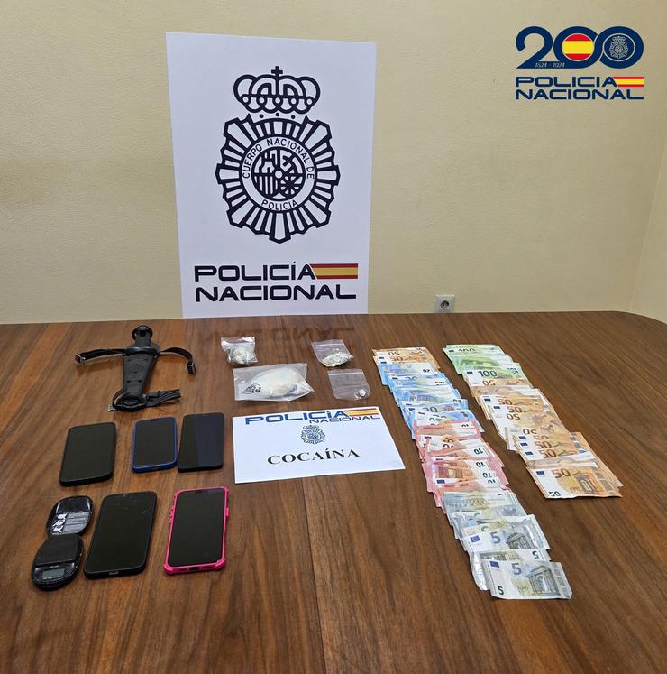 Droga e diñeiro intervida na operación 