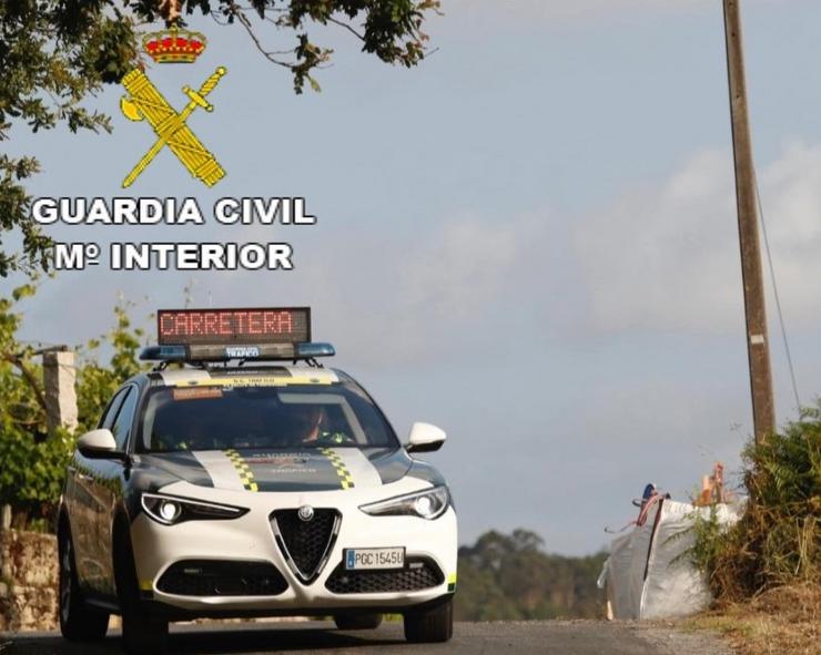 Un coche da Garda Civil 