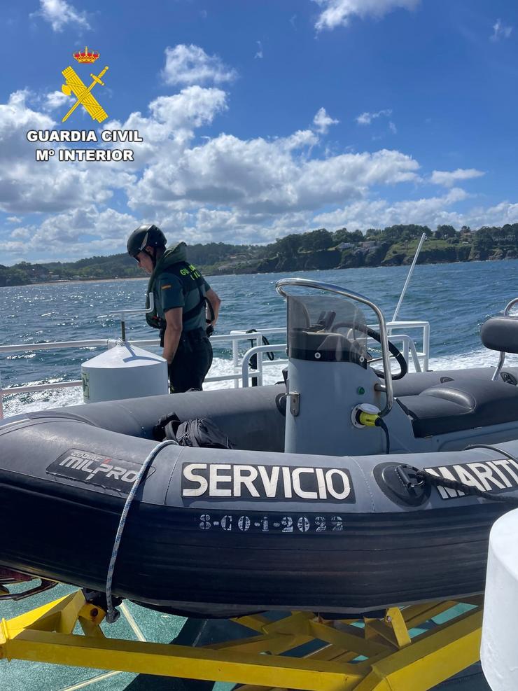 Un axente da Garda Civil / GARDA CIVIL DA CORUÑA