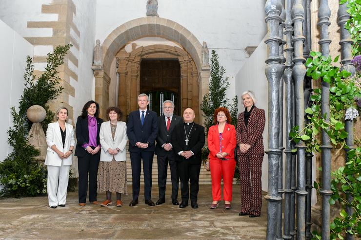 O Presidente Da Xunta, Alfonso Rueda, acode ao Acto de Constitución da Fundación do Panteón de Galegas e Galegos Ilustres. Xunta de Galicia 