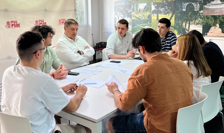 O deputado e secretario de Universidades e Ciencia do PSdeG, Xullo Abalde.. PSDEG 