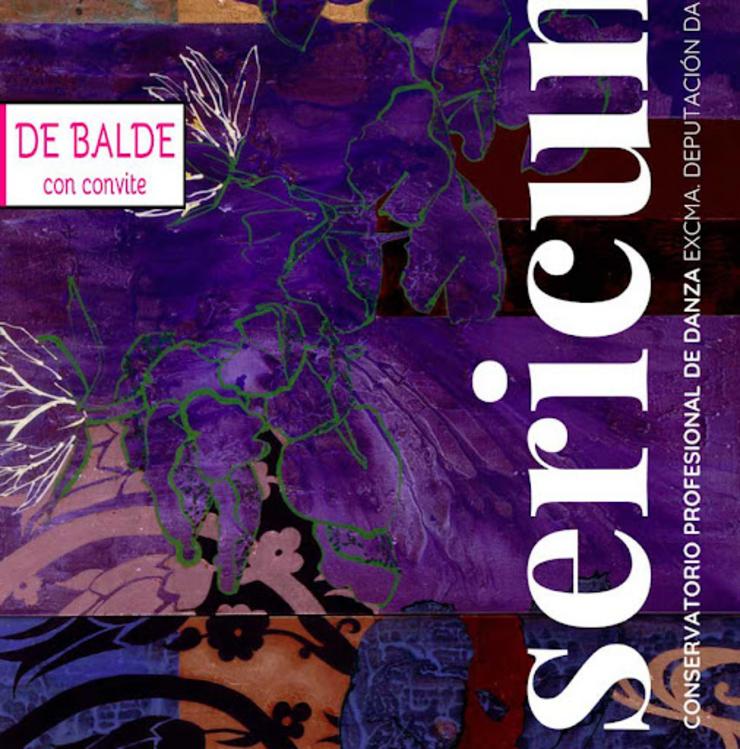 Cartaz de 'Sericum', obra interpretada polo Conservatorio Profesional de Danza da Deputación da Coruña 