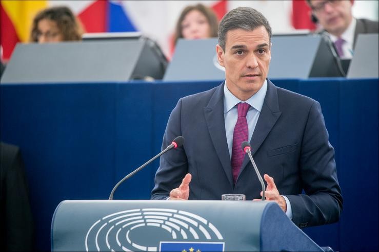 O presidente do Goberno de España, Pedro Sánchez 