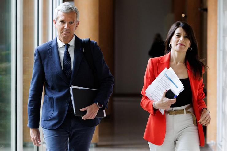 Rueda e Allegue, tras o Consello da Xunta.. XUNTA / Europa Press