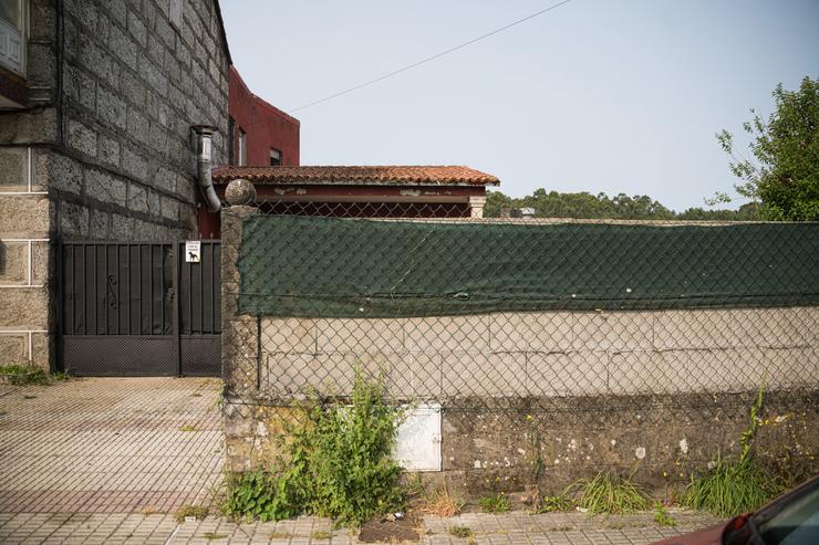 Domicilio no que se practicou un dos rexistros nun operativo contra o tráfico de drogas en Arousa 