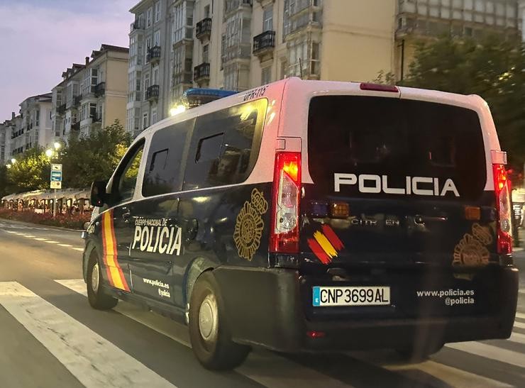 Foto de arquivo dun furgón da Policía Nacional / POLICÍA NACIONAL - Arquivo