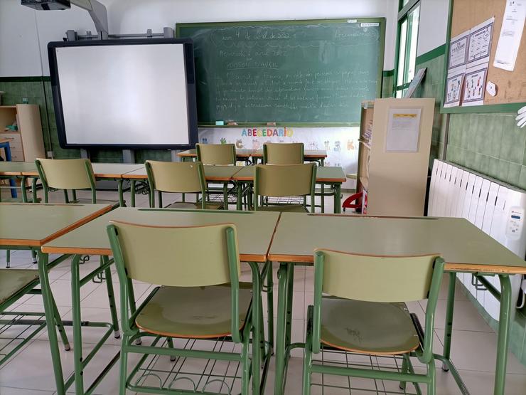 Arquivo - Aula dun colexio.. EUROPA PRESS - Arquivo 