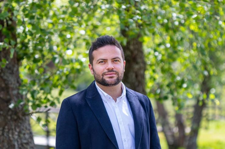 O secretario de Política Municipal do PSdeG e alcalde de Cerceda, Juan Manuel Rodríguez García. PSDEG 