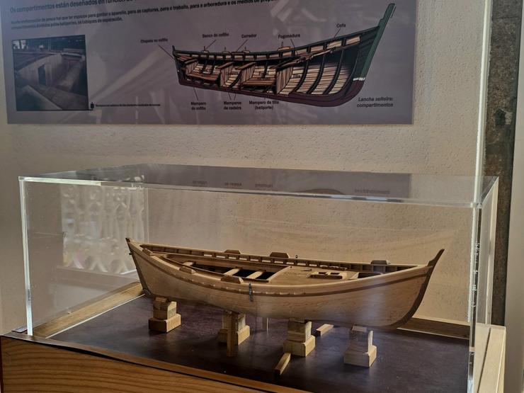 Exemplo de carpintaría de ribeira / GC - Museo do Mar de Rianxo