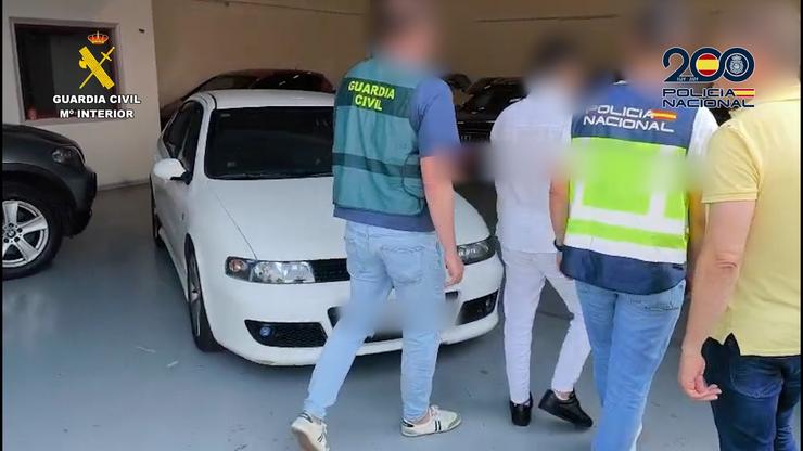 Detido por estafa na venda de vehículos. GARDA CIVIL / Europa Press
