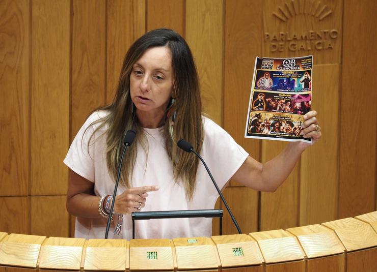 A deputada do PSdeG no Parlamento de Galicia, Paloma Castro. PSDEG / Europa Press