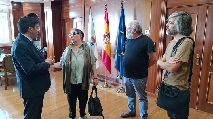 Pedro Branco destaca a importancia de proxectos de memoria histórica para "manter as liberdades e saúde democrática". DELEGACIÓN DO GOBERNO