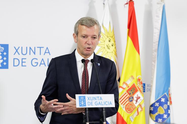 O presidente da Xunta, Alfonso Rueda 