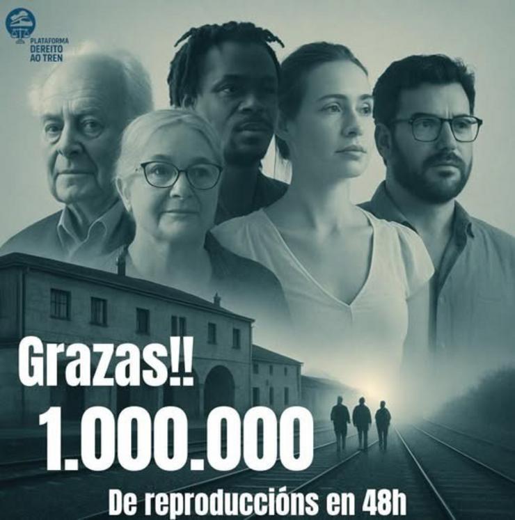Curto 'Estannos matando en vida', dirixido por Rubén Riós. DEREITO AO TREN 