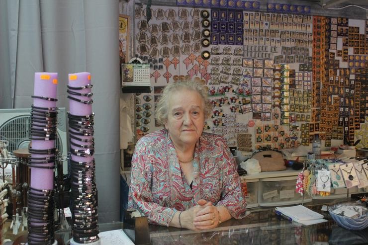 Teresa, pioneira no negocio do Camiño 