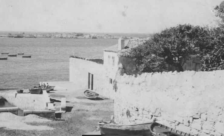 O Portiño, na Coruña, arredor do ano 1937 