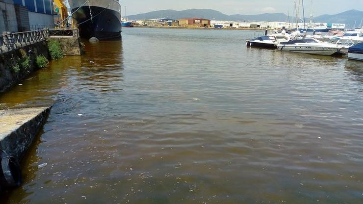 Marea vermella causada por 'Alexandrium minutum' no verán de 2018 en Galicia 