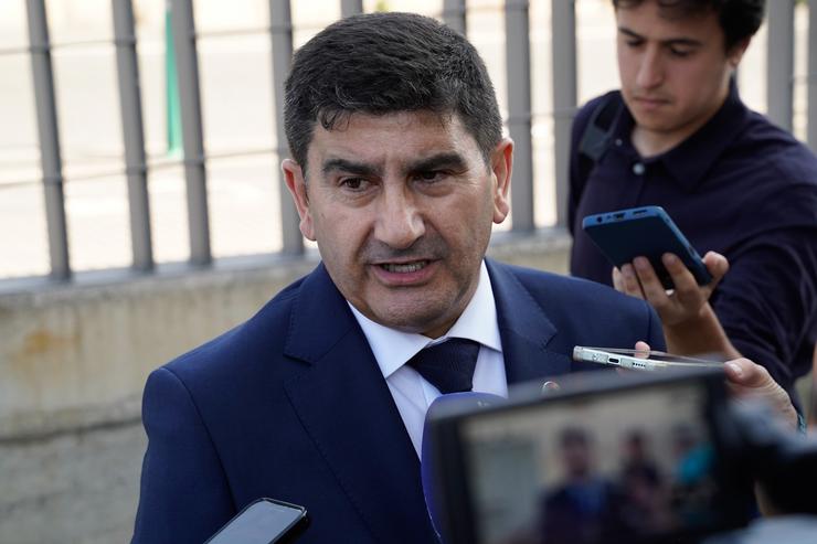 O delegado do Goberno en Galicia, Pedro Blanco Lobeiras 
