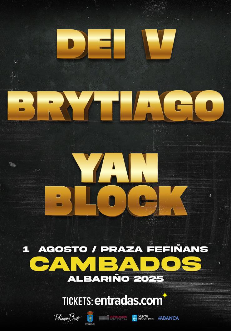 Cartel concerto do Albariño 