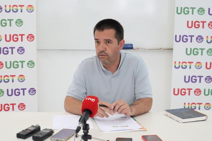 O responsable provincial de Unións Agrarias-UPA na Coruña, Óscar Pouse, fai balance da situación do sector lácteo. .. UNIÓNS AGRARIAS / Europa Press